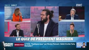 Quel incident a eu lieu lors de l'interview de Cédric Villani hier ?  ... Relevez le quiz du Président Magnien ! - 06/09