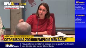 Sophie Binet appelle à "augmenter les recettes, taxer les entreprises et les plus riches" 