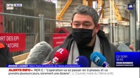 Chute d'une poutre sur les rails du RER C: les opérations de réparation pourraient durer "une dizaine de jours"