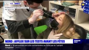 Nord: afflux sur les tests avant les fêtes