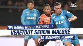 Lorient 0-0 OM : "On gagne tous nos matches, on est 2e", Veretout serein malgré la mauvaise période marseillaise