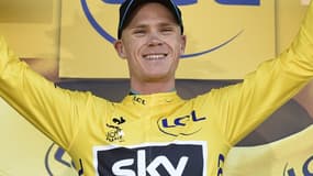Chris Froome lors du dernier Tour de France