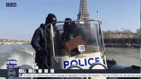 Embarquez avec la brigade fluviale sur la Seine