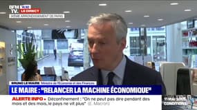 Bruno Le Maire: "On a amorti le choc mais le plus dur est devant nous 