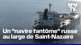 Des militaires français sont à bord du pétrolier fantôme russe immobilisé au large de Saint-Nazaire 