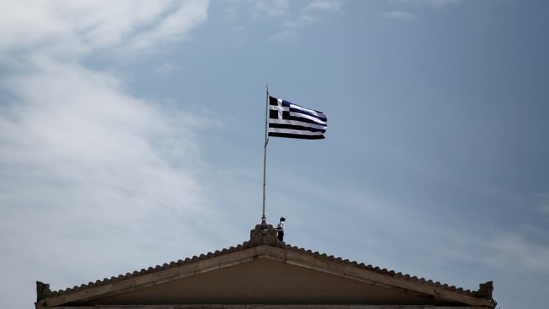 Un drapeau grec (Photo d'illustration).