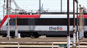 Cette ligne est notamment empruntée par des trains Thellos italiens ( image d'illustration) 