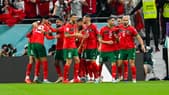 Le Maroc vainqueur du Portugal (1-0). 