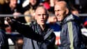 David Bettoni et Zinedine Zidane (Real Madrid)