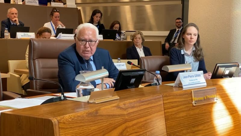 Jean-Pierre Giran a été élu président de la métropole de Toulon le 4 mai 2023