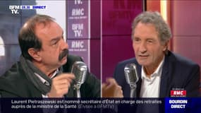 Philippe Martinez face à Jean-Jacques Bourdin en direct - 18/12