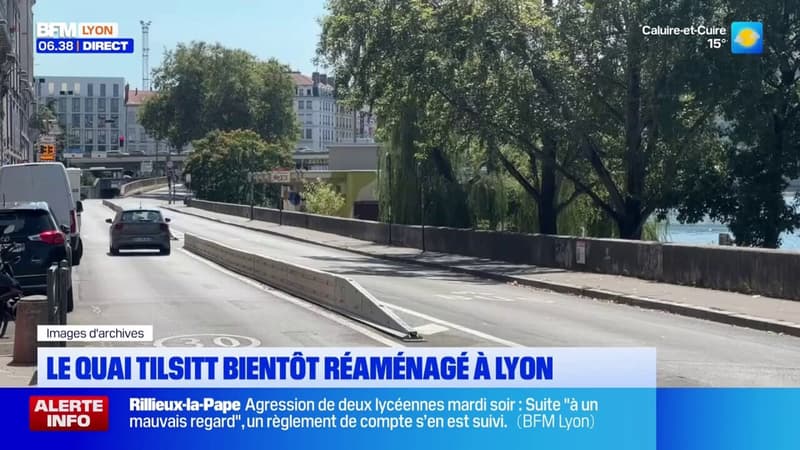 Lyon: les quais Tilsitt et Joffre bientôt réaménagés