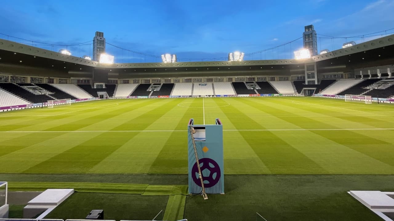 Le stade Jassim Bin Hamad, où vont s’entraîner les Bleus pendant le Mondial qatari