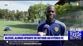 Blessé, Alminke N'Diaye de retour dans l'effectif du Hyères FC