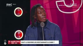 L’ancien candidat de Top Chef, Mory Sacko,espère une réouverture des restos avant l'été !