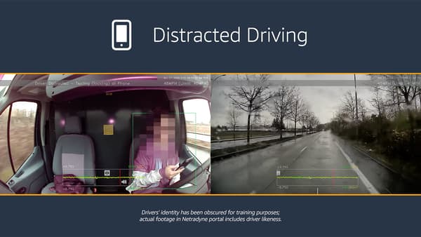 Le système de surveillance d'Amazon pour analyser le comportement de ses chauffeurs Le système de surveillance d'Amazon pour analyser le comportement de ses chauffeurs