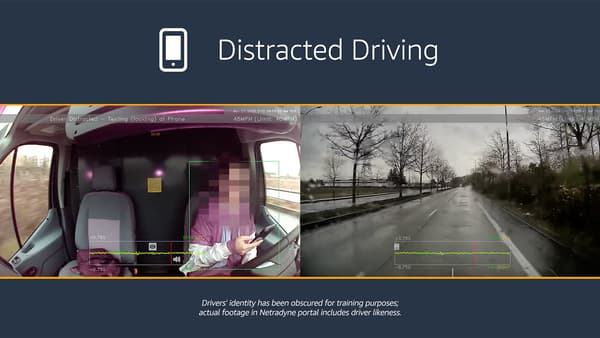 Le système de surveillance d'Amazon pour analyser le comportement de ses chauffeurs