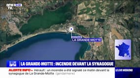 Un incendie a été signalé ce samedi matin devant la synagogue de La Grande-Motte, dans l'Hérault