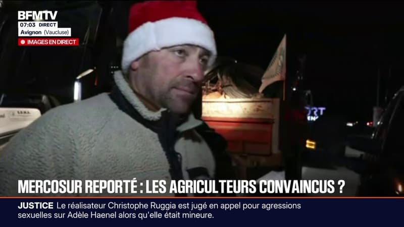 Les agriculteurs d'Avignon pas convaincus, malgré le report de signature du Mercosur