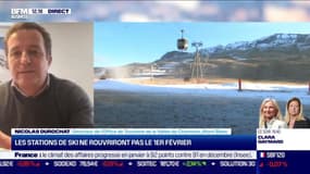 Nicolas Durochat (Office de Tourisme de la Vallée de Chamonix-Mont-Blanc) : Ce sera donc une saison blanche pour le ski - 21/01