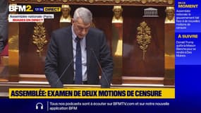 Motions de censure: le groupe LIOT ne votera pas la motion  de censure, dans le "refus d'une logique institutionnelle de chaos" assure le député Michel Castellani