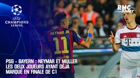 PSG - Bayern : Neymar et Muller, les deux joueurs ayant déjà marqué en finale de C1
