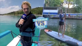 Les matches de l'été: paddle ou catamaran?