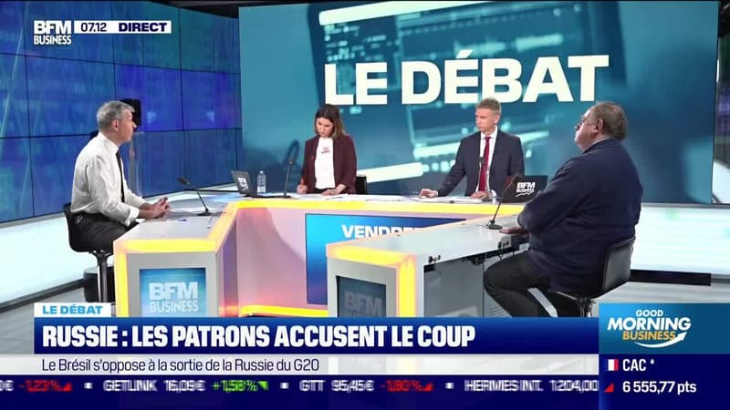 Le débat : Russie, les patrons accusent le coup par Jean-Marc Daniel et Nicolas Doze - 25/03