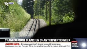 Tramway du Mont-Blanc: le chantier vertigineux du train à crémaillère le plus haut de France