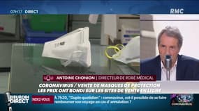 "Depuis le 30 janvier, tous les fabricants [de masques] sont en rupture"