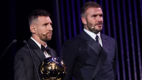 Lionel Messi et David Beckham
