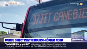 Marseille: un bus relie Centre Bourse à Hôpital Nord, les usagers demandent plus d'amplitude horaire