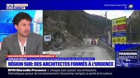 Catastrophes naturelles: "On veut un groupe d'architectes réellement formés dans la région"