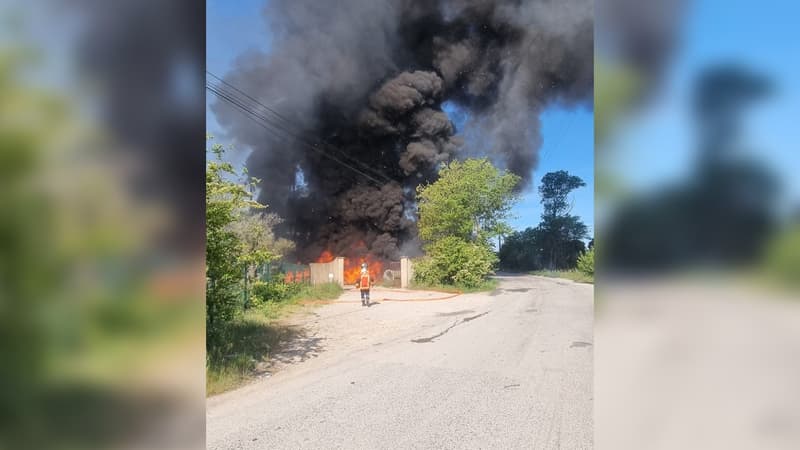 Un feu s'est déclaré à Fréjus le 26 avril 2023.