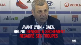 Lyon - Genesio : "Il faut arrêter de parler de l'avenir"