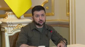 Volodymyr Zelensky dans un message vidéo le 8 mai 2022