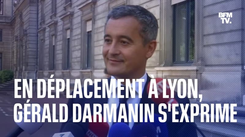 Gérald Darmanin à Lyon: la prise de parole du ministre de l'Intérieur en intégralité