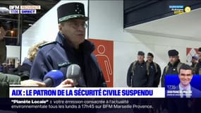 Aix-en-Provence: le patron de la sécurité civile suspendu