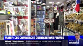 À Paris, ces commerces resteront fermés en raison de la manifestation contre la loi de sécurité globale