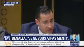 "On a déballé les cartons et on est tombé sur le Teorem", Alexandre Benalla affirme ne pas savoir qu'il possédait encore le téléphone sécurisé