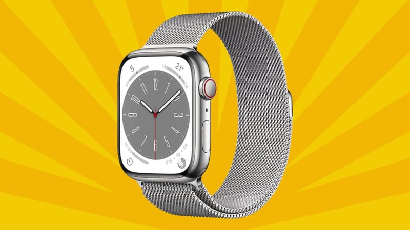 Apple Watch Series 8 : la plus haut de gamme des montres connectées est en promo