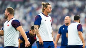 Bastien Chalureau lors du match France-Uruguay (27-12), le 14 septembre 2023