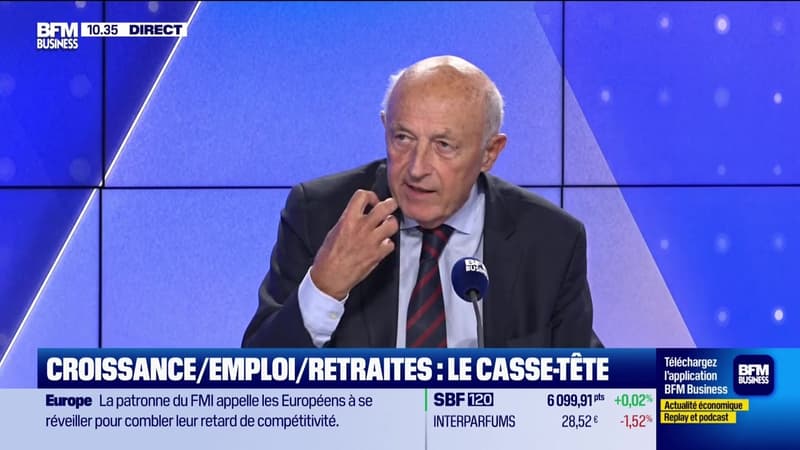 Les Experts : Croissance/emploi/retraitres, le casse-tÃªte - 09/10