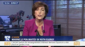 Ruth Elkrief se rend au siège du FN pour interviewer Marine Le Pen