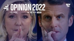 Marine Le Pen et Emmanuel Macron. Montage Photos AFP