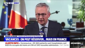 Bruno Le Maire: "La sagesse est de privilégier la destination France cet été"