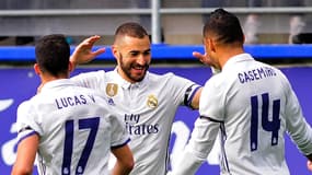 Lucas Vasquez, Benzema, Casemiro