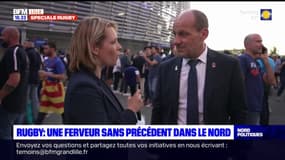 France-Uruguay: "On est une terre de rugby", assure Sébastien Carrez, président de la Ligue des Hauts-de-France de rugby