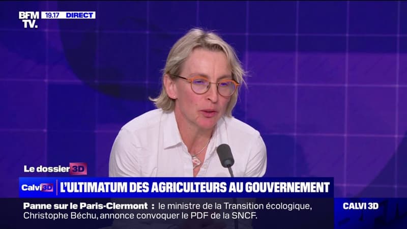 Véronique Le Floc'h (présidente de la Coordination Rurale de France): 