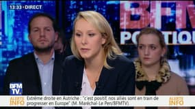 Politiques au quotidien: "Le Front national a toujours été cohérent sur les grands sujets de société", Marion Maréchal Le Pen